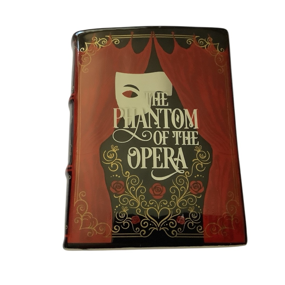 Owlcrate Phantom of the Opera Ceramic Book Pot Vase New
